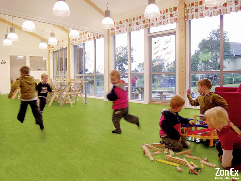 Marmoleum-projectvloer-onderwijs
