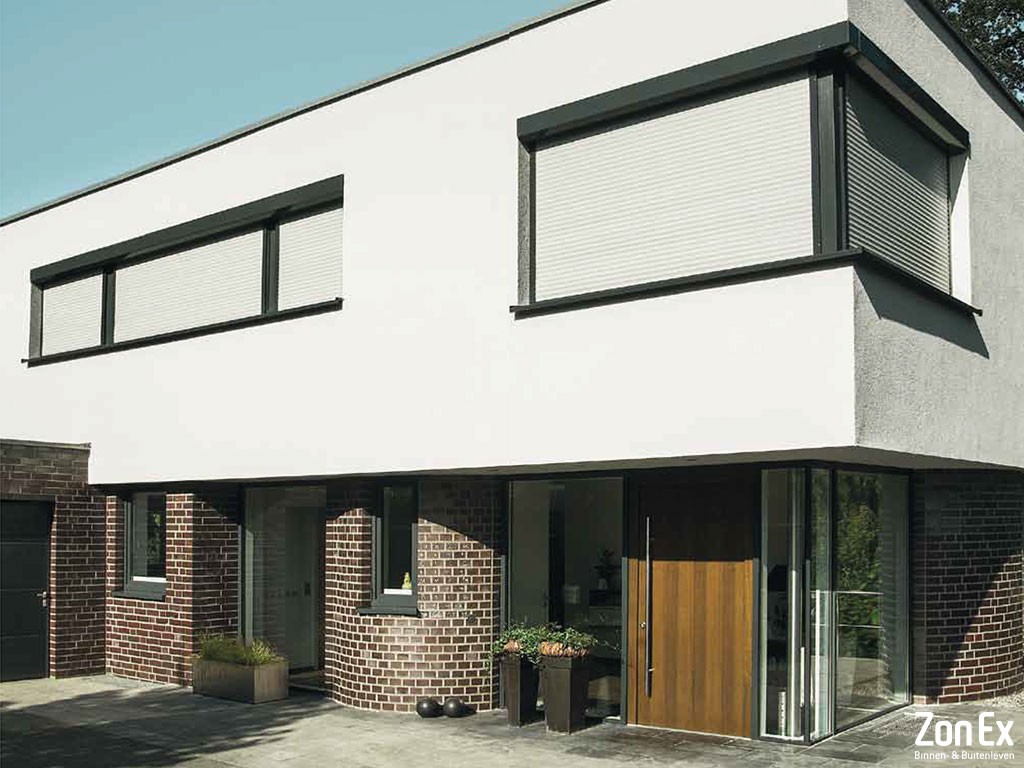 Rolluiken inbouw wit ZonEx Enschede