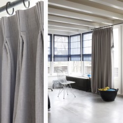 plooigordijn op ringen