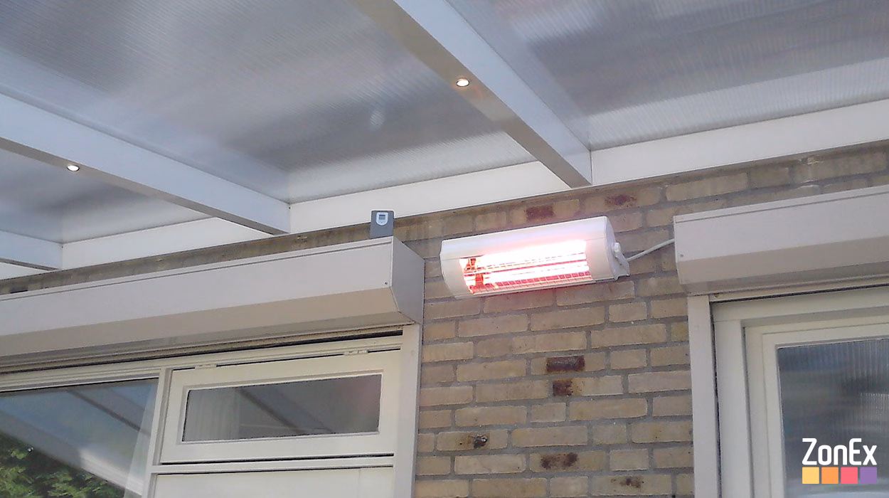 ZONEX 2020 polycarbonaat met heater en verlichting 6